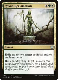 Sylvan Reclamation - Commander: Zendikar Rising - Magic: The Gathering card
