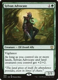 Sylvan Advocate - Commander: Zendikar Rising - Magic: The Gathering card