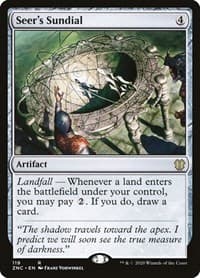 Seer's Sundial - Commander: Zendikar Rising - Magic: The Gathering card