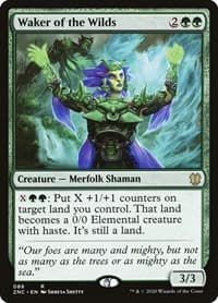 Waker of the Wilds - Commander: Zendikar Rising - Magic: The Gathering card