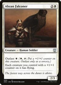 Abzan Falconer - Commander: Zendikar Rising - Magic: The Gathering card