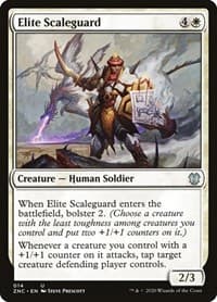 Elite Scaleguard - Commander: Zendikar Rising - Magic: The Gathering card