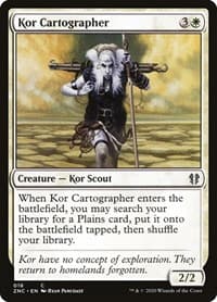 Kor Cartographer - Commander: Zendikar Rising - Magic: The Gathering card