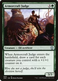 Armorcraft Judge - Commander: Zendikar Rising - Magic: The Gathering card