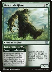 Beanstalk Giant - Commander: Zendikar Rising - Magic: The Gathering card