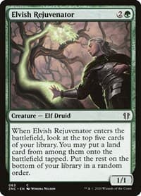 Elvish Rejuvenator - Commander: Zendikar Rising - Magic: The Gathering card