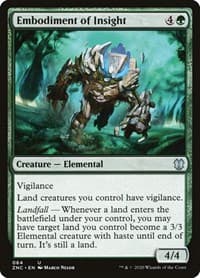 Embodiment of Insight - Commander: Zendikar Rising - Magic: The Gathering card