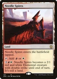 Needle Spires - Commander: Zendikar Rising - Magic: The Gathering card