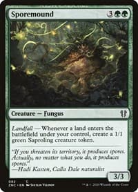 Sporemound - Commander: Zendikar Rising - Magic: The Gathering card