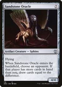 Sandstone Oracle - Commander: Zendikar Rising - Magic: The Gathering card