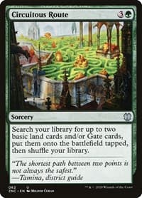 Circuitous Route - Commander: Zendikar Rising - Magic: The Gathering card