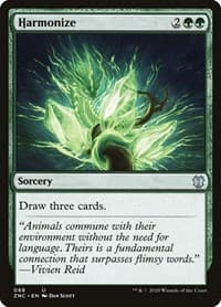 Harmonize - Commander: Zendikar Rising - Magic: The Gathering card