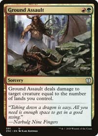 Ground Assault - Commander: Zendikar Rising - Magic: The Gathering card