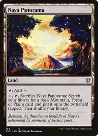 Naya Panorama - Commander: Zendikar Rising - Magic: The Gathering card