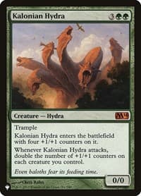 Kalonian Hydra - The List Reprints - Magic: The Gathering card