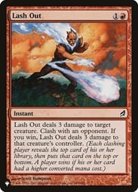 Lash Out - The List Reprints - Magic: The Gathering card