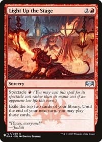 Light Up the Stage - The List Reprints - Magic: The Gathering card