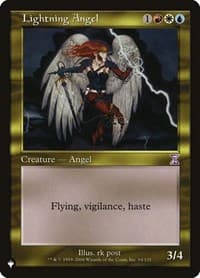 Lightning Angel - The List Reprints - Magic: The Gathering card