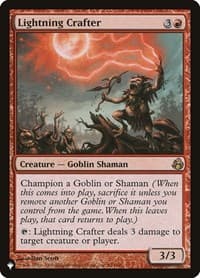 Lightning Crafter - The List Reprints - Magic: The Gathering card