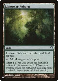 Llanowar Reborn - The List Reprints - Magic: The Gathering card