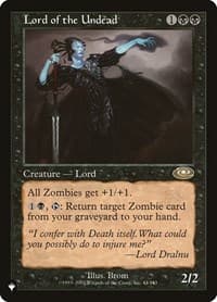 Lord of the Undead - The List Reprints - Magic: The Gathering card