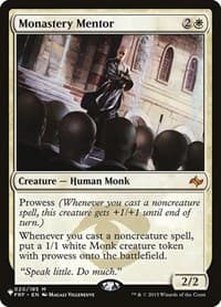 Monastery Mentor - The List Reprints - Magic: The Gathering card