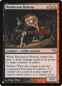 Murderous Redcap - The List Reprints - Magic: The Gathering card