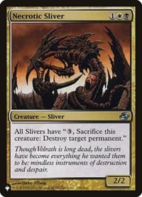 Necrotic Sliver - The List Reprints - Magic: The Gathering card
