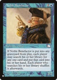 Noble Benefactor - The List Reprints - Magic: The Gathering card