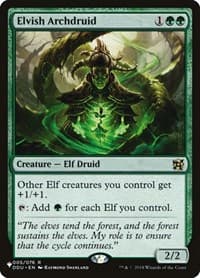 Elvish Archdruid - The List Reprints - Magic: The Gathering card