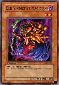 Old Vindictive Magician - Magician's Force - YuGiOh card