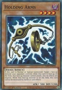 Holding Arms - Legendary Duelists: Rage of Ra - YuGiOh card