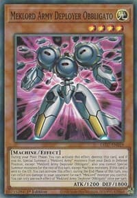 Meklord Army Deployer Obbligato - Legendary Duelists: Rage of Ra - YuGiOh card