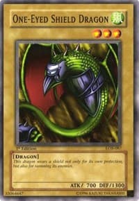One-Eyed Shield Dragon - The Legend of Blue Eyes White Dragon - YuGiOh card