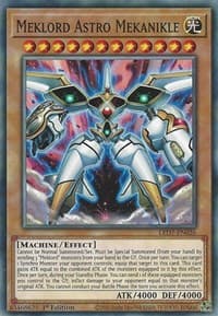 Meklord Astro Mekanikle - Legendary Duelists: Rage of Ra - YuGiOh card