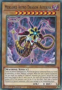 Meklord Astro Dragon Asterisk - Legendary Duelists: Rage of Ra - YuGiOh card