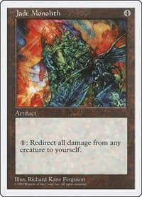 Jade Monolith - Fifth Edition - Magic: The Gathering card
