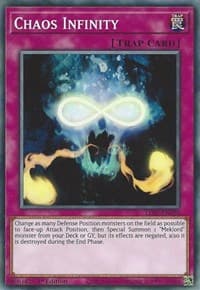 Chaos Infinity - Legendary Duelists: Rage of Ra - YuGiOh card