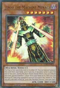 Jinzo the Machine Menace - Legendary Duelists: Rage of Ra - YuGiOh card