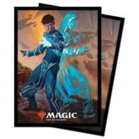 Zendikar Rising Jace, Mirror Mage Standard Deck Protectors for Magic (100-pack) - Ultra Pro Card Sleeves - Card Sleeves card
