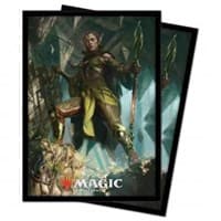 Zendikar Rising Nissa of Shadowed Boughs Standard Deck Protectors for Magic (100-pack) - Ultra Pro Card Sleeves - Card Sleeves card