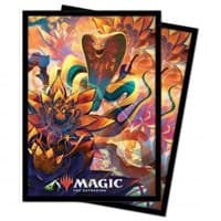 Zendikar Rising Lotus Cobra Standard Deck Protectors for Magic (100-pack) - Ultra Pro Card Sleeves - Card Sleeves card