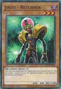Jinzo - Returner - Legendary Duelists: Rage of Ra - YuGiOh card