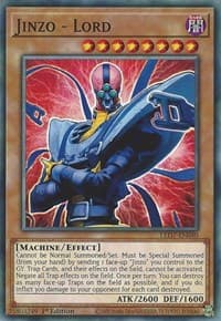 Jinzo - Lord - Legendary Duelists: Rage of Ra - YuGiOh card