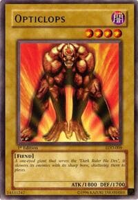 Opticlops - Legacy of Darkness - YuGiOh card