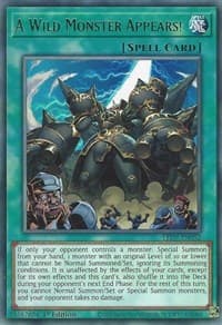 A Wild Monster Appears! - Legendary Duelists: Rage of Ra - YuGiOh card