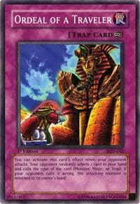 Ordeal of a Traveler - Pharaonic Guardian - YuGiOh card