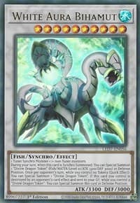 White Aura Bihamut - Legendary Duelists: Rage of Ra - YuGiOh card