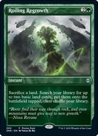 Roiling Regrowth - Promo Pack: Zendikar Rising - Magic: The Gathering card