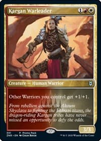 Kargan Warleader - Promo Pack: Zendikar Rising - Magic: The Gathering card